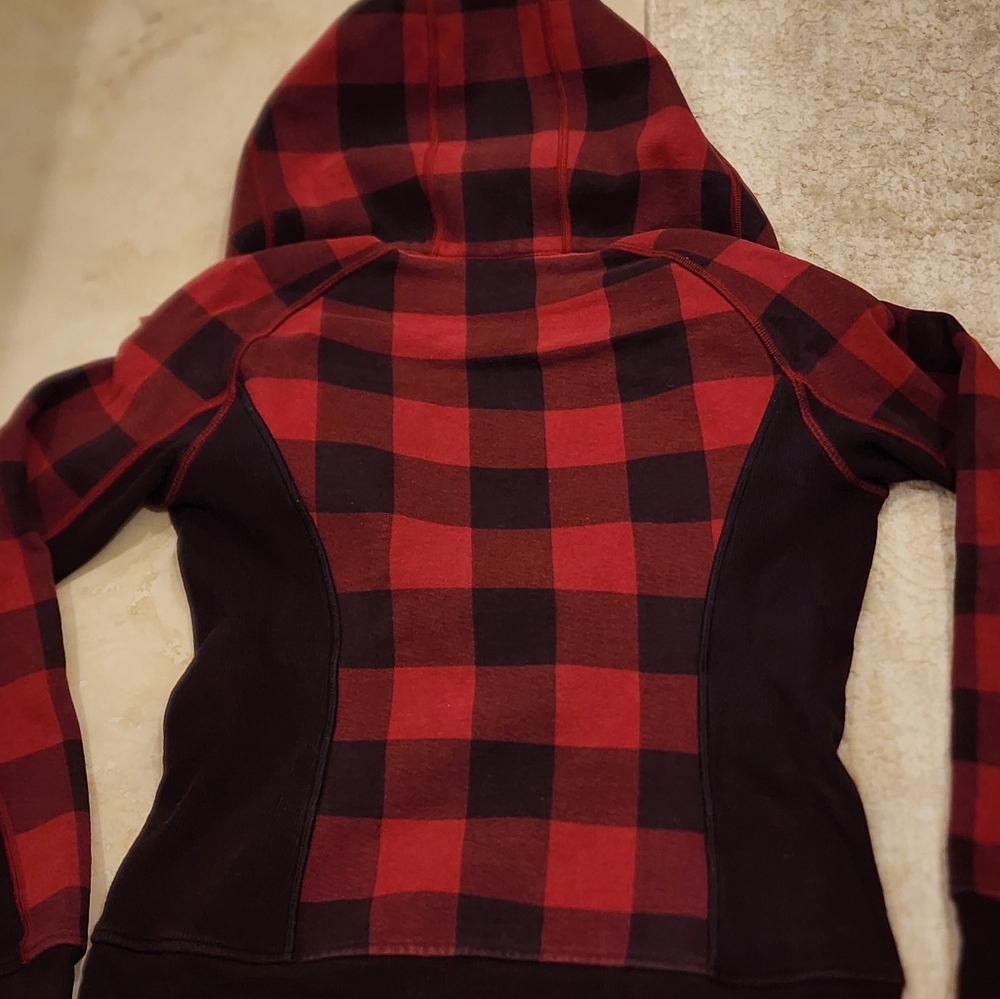 RARE Plaid Lululemon Scuba Hoodie - Picture 10 of 11